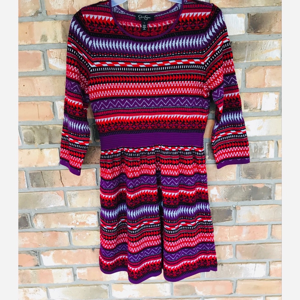 Jessica Simpson Girls Sweater Dress   Large